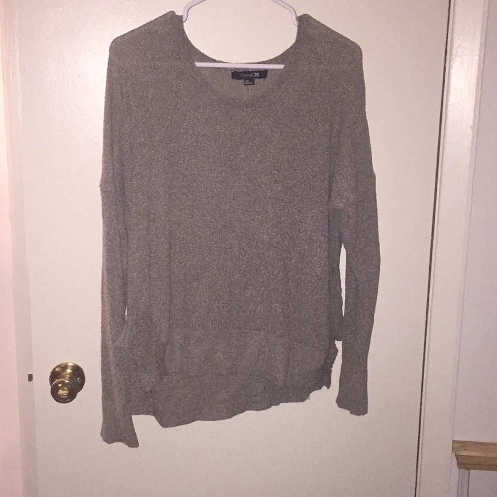 Forever 21 tan sweater